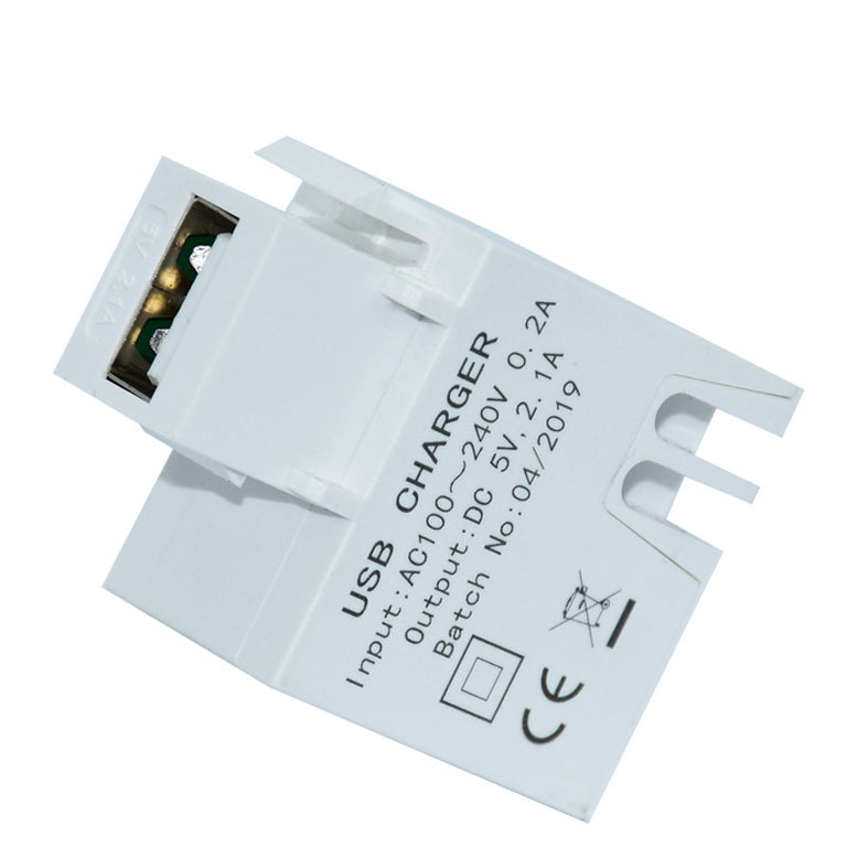 Carregador com conector Keystone 5V 2.1A