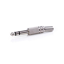 Conector estéreo de 6,35 mm para soldadura.
