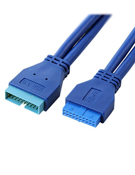 Cabo USB 3.0 macho para fêmea HS20 de 50 cm