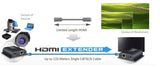 Extender 1080p Hdmi 120m con IR de Señal
