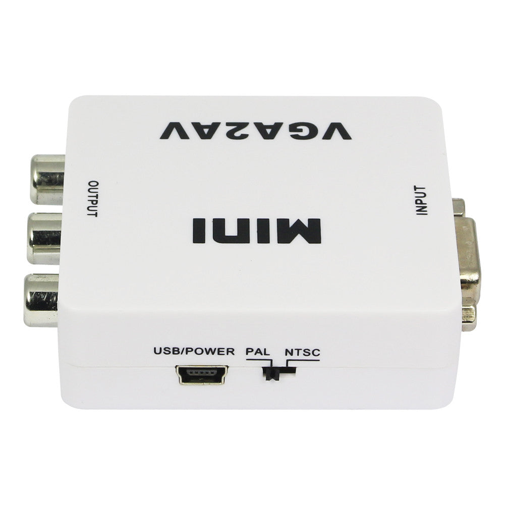 Adaptador conversor VGA para RCA
