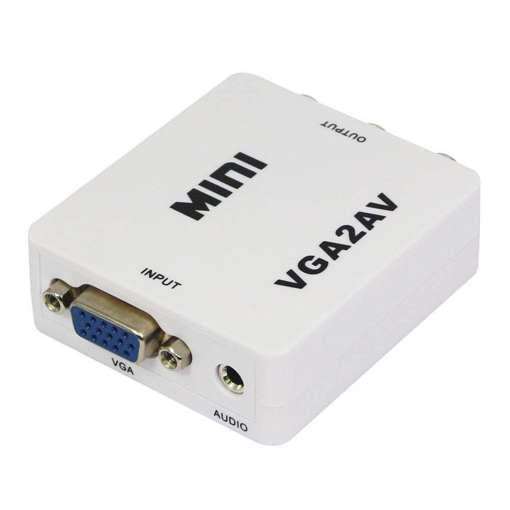 Adaptador conversor VGA para RCA