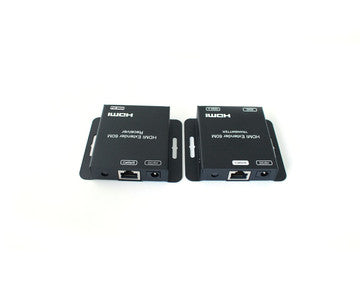 Estenda o sinal HDMI 1080p até 60 metros utilizando um cabo de sinal UTP Cat6.