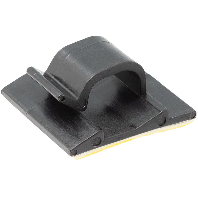 Adhesive Clip for Cable/Tube 5mm, Pack of 10 Units