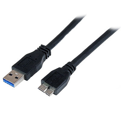 Cabo USB 3.0 (A Macho / Micro Macho) Preto