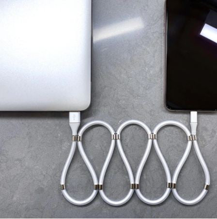 Cabo magnético USB para cabo Lightning