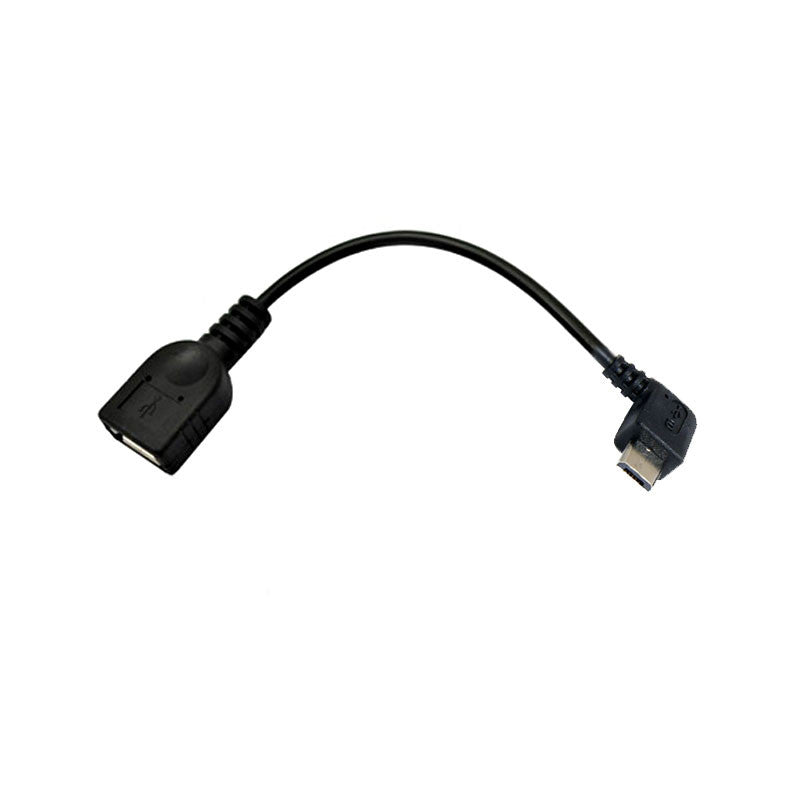 USB A/F to Micro Angled M OTG Adapter 
