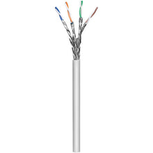 Cabo Cat6 S/ftp branco em bobina de 305 m