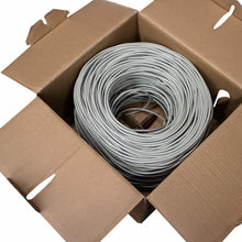 Cabo Cat6 S/ftp branco em bobina de 305 m