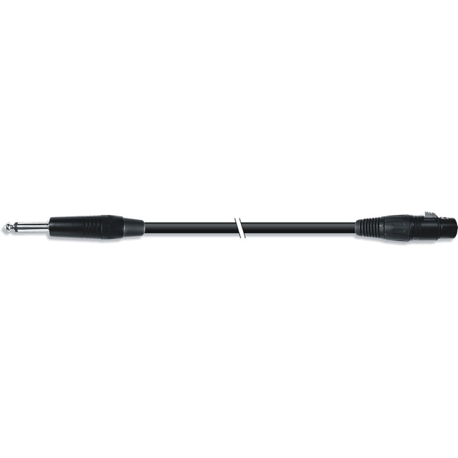Cable Audio Micrófono XLR 3pin Hembra a Jack 6.3mm Macho