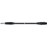 Cable Audio Micrófono XLR 3pin Hembra a Jack 6.3mm Macho de 3m