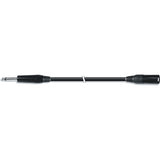 Cable Audio Micrófono XLR 3pin Macho a Jack 6.3mm de 2m Adaptador