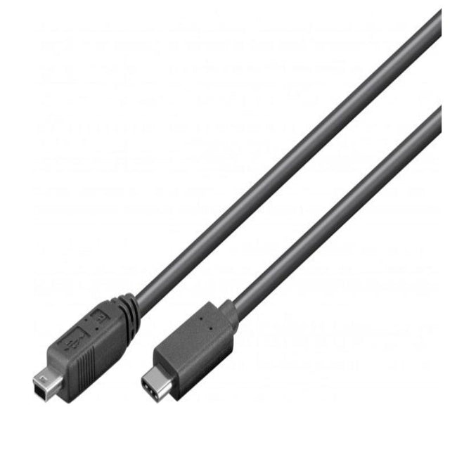 Cabo USB 3.1 para Mini 2.0 de alta velocidade, 1,00 m