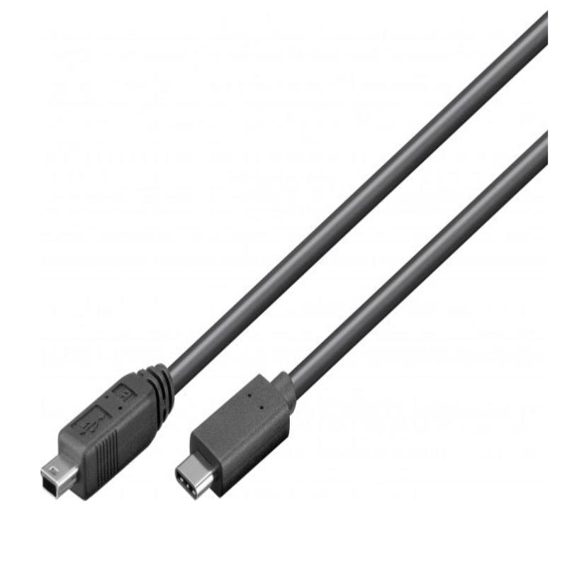 Cabo USB 3.1 para Mini 2.0 de alta velocidade, 1,00 m