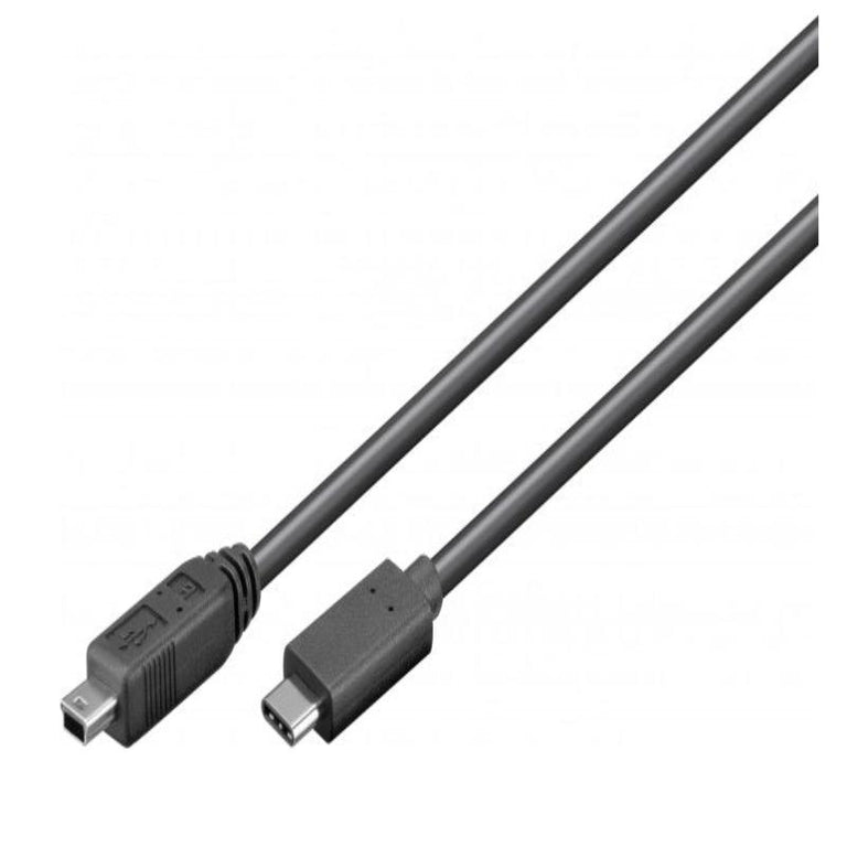 Cabo USB 3.1 para Mini 2.0 de alta velocidade, 1,00 m