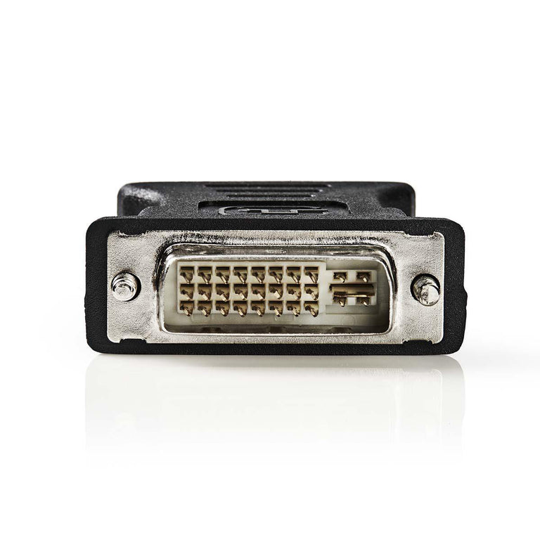 Adaptador VGA fêmea para DVI-I macho de 24+5 pinos. DVI-D