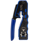 Crimpadora Rj45 Compacta y con Pasacables