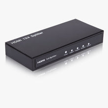 Mini divisor HDMI 1x4 com suporte 3D.