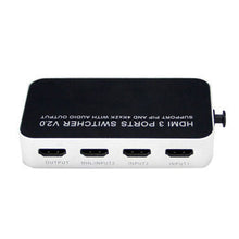 Conmutador Hdmi de 3 Entradas a 1 Salida 4K con Función PIP Conmutadores Señal