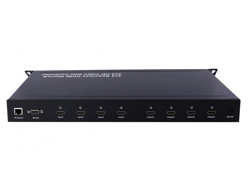 Matrix Hdmi 4x4 con Soporte Videowall 2x2 a 1080p Matrices