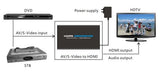 Conversor y Escalador de Av/s-video a Hdmi 720 / 1080 Fullhd