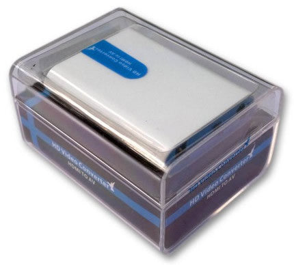 Adaptador conversor mini HDMI para AV