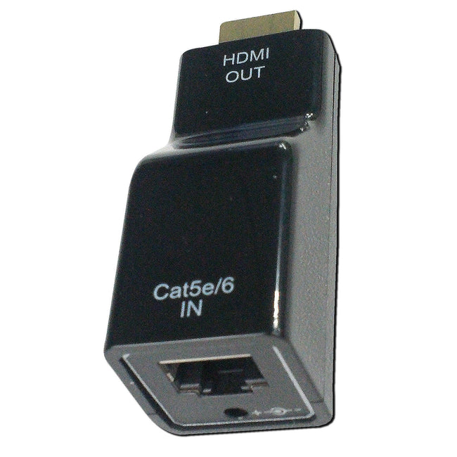Receptor extensor HDMI com alcance até 50 metros e suporte EDID.