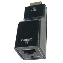 Receptor extensor HDMI com alcance até 50 metros e suporte EDID.