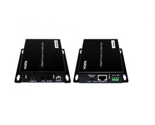Extensor HDMI de 70m a 1080p e 40m a 4K 60Hz. DHCP 2.2, PoE, IR bidirecional, controlo RS232.