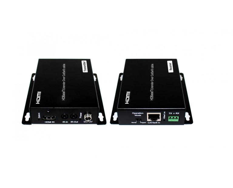 Extensor HDMI de 70m a 1080p e 40m a 4K 60Hz. DHCP 2.2, PoE, IR bidirecional, controlo RS232.