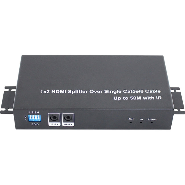 Extensor/Divisor de Transmissor HDMI com 1 para 2 Saídas, Alcance até 50 Metros