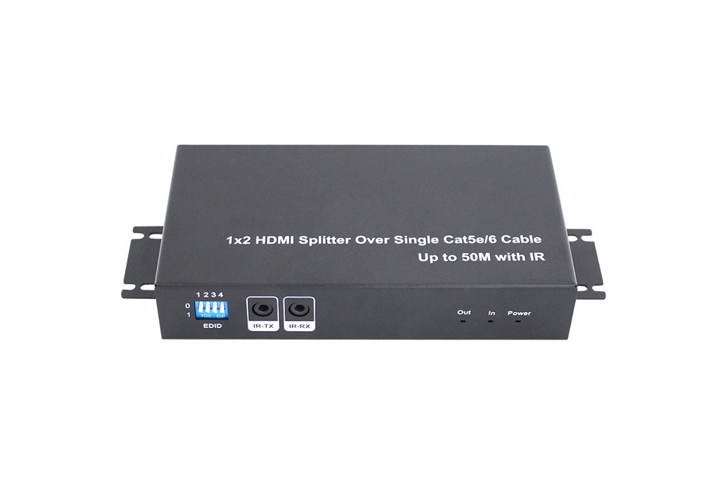 Extensor/Divisor de Transmissor HDMI com 1 para 2 Saídas, Alcance até 50 Metros