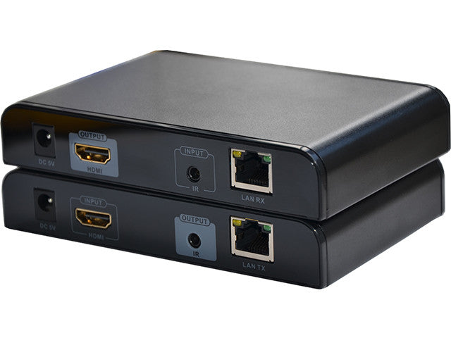 Extend HDMI &amp; Infrared Splitter 120m and a Cat6 UTP Cable over Internet Signal