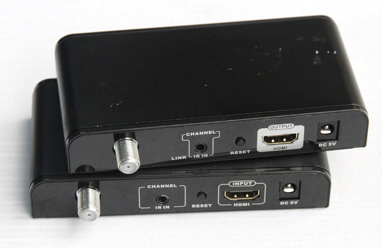 Extensor/Expansor HDMI sobre Cabo Coaxial e Splitters CATV com Comando Remoto IR