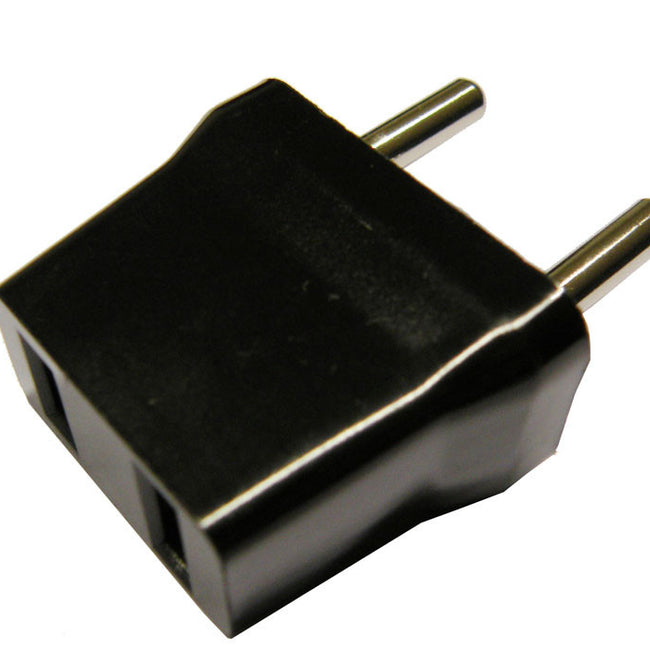 Adaptador de enchufe Americano plano a Europeo formato slim