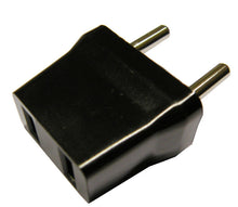 Adaptador de tomada americana plana para formato europeu fino