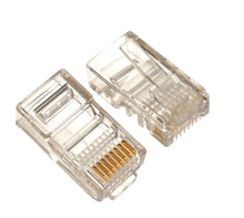 10 Conectores RJ45 para Cabos UTP Cat5e