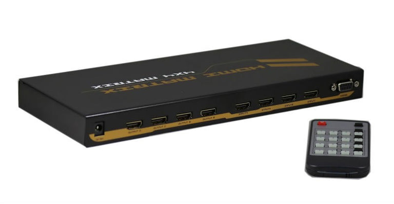 4x4 HDMI Matrix Supports 3D. Matrices