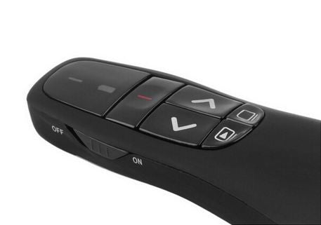 Apresentador PowerPoint sem fios com laser | Alcance até 15 metros