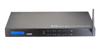 Extensor de matriz HDMI Full HD 1080p 8x8 até 50m