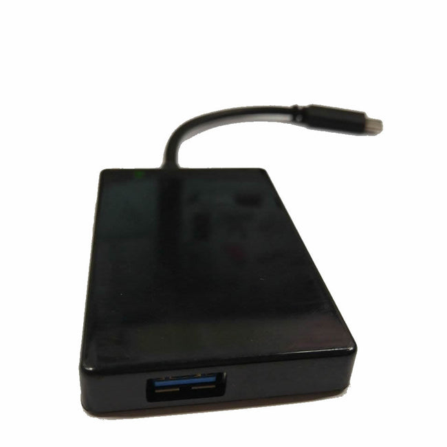 Compact USB 3.1 to 4-Port USB 3.0 Hub