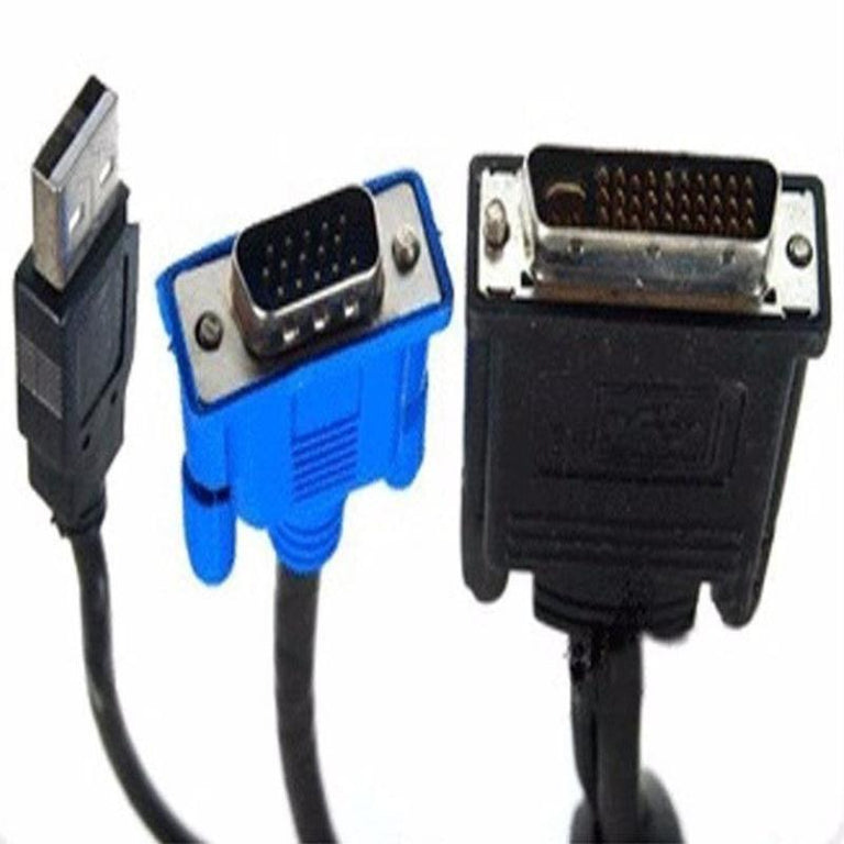 Cabo M1 para VGA com USB de 1,8 m