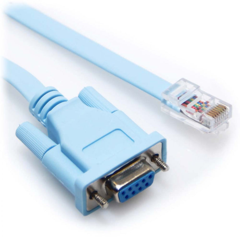 Cabo DB9 para RJ45 para Dispositivos Cisco