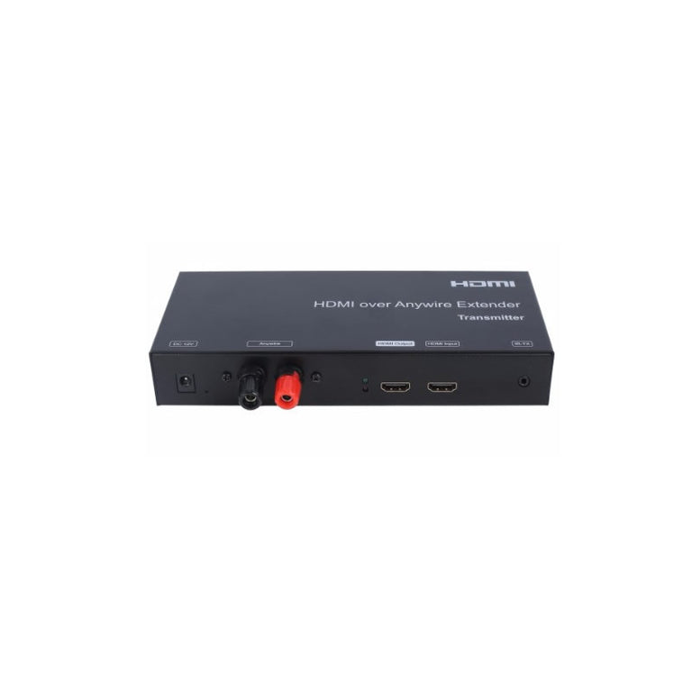 Transmissor extensor HDMI, cabo de 2 pólos, alcance até 3800 m, sinal 1080p