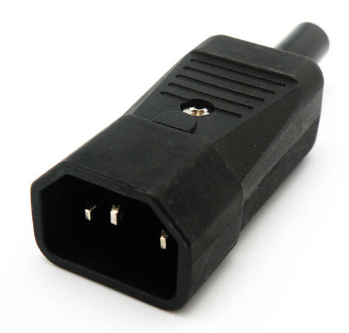 Conector macho IEC C14 aprovado