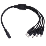 Divisor de CC 1 x 5 Salidas Para Alimentación Cctv