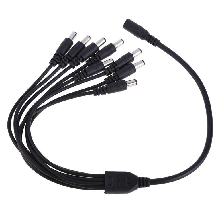 1 x 8 Output DC Splitter for CCTV Power Supply