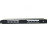 Patch Pannel Para Rack de 19" con 16 Tomas STP Cat 6
