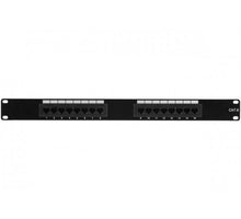 Patch Pannel Para Rack de 19" con 16 Tomas UTP Cat 6