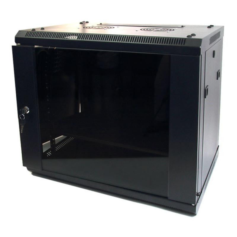 Kit de suporte de parede de 19", 12U, 45cm de profundidade